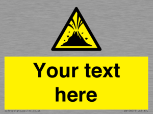 WV10807: Custom Warning: Active volcano zone