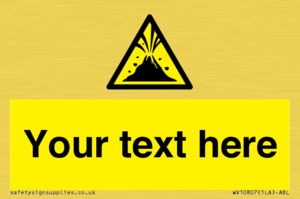 WV10807: Custom Warning: Active volcano zone