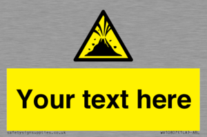 WV10807: Custom Warning: Active volcano zone