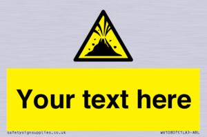 WV10807: Custom Warning: Active volcano zone