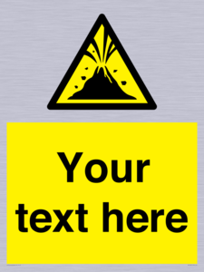 WV10807: Custom Warning: Active volcano zone