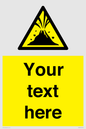WV10807: Custom Warning: Active volcano zone