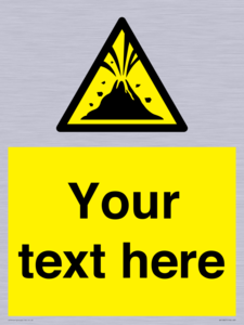 WV10807: Custom Warning: Active volcano zone