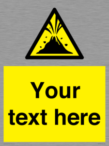 WV10807: Custom Warning: Active volcano zone