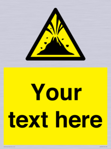 WV10807: Custom Warning: Active volcano zone