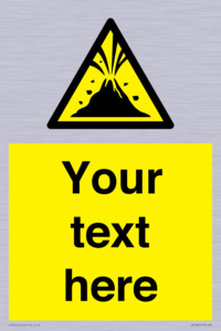 WV10807: Custom Warning: Active volcano zone