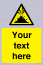 WV10807: Custom Warning: Active volcano zone