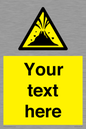 WV10807: Custom Warning: Active volcano zone