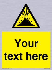 WV10807: Custom Warning: Active volcano zone