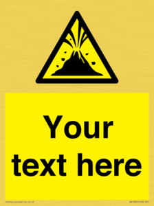 WV10807: Custom Warning: Active volcano zone