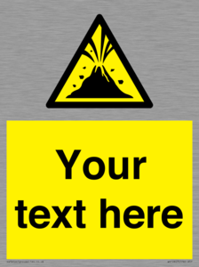 WV10807: Custom Warning: Active volcano zone