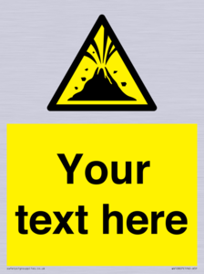 WV10807: Custom Warning: Active volcano zone