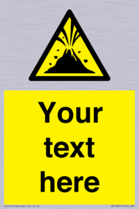 WV10807: Custom Warning: Active volcano zone