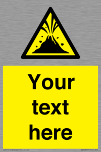 WV10807: Custom Warning: Active volcano zone