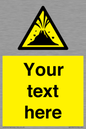 WV10807: Custom Warning: Active volcano zone