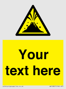 WV10807: Custom Warning: Active volcano zone