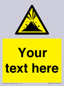 WV10807: Custom Warning: Active volcano zone