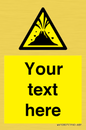 WV10807: Custom Warning: Active volcano zone