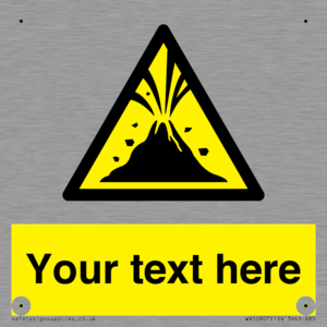 WV10807: Custom Warning: Active volcano zone
