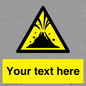 WV10807: Custom Warning: Active volcano zone