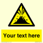 WV10807: Custom Warning: Active volcano zone