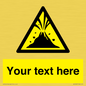 WV10807: Custom Warning: Active volcano zone