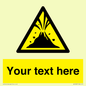 WV10807: Custom Warning: Active volcano zone
