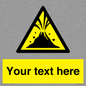 WV10807: Custom Warning: Active volcano zone
