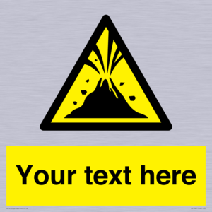 WV10807: Custom Warning: Active volcano zone