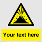 WV10807: Custom Warning: Active volcano zone
