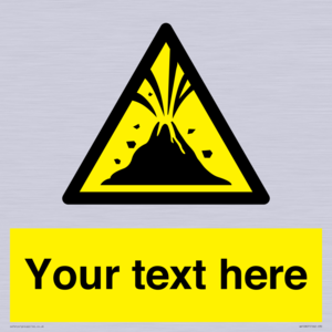 WV10807: Custom Warning: Active volcano zone