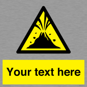 WV10807: Custom Warning: Active volcano zone