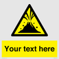WV10807: Custom Warning: Active volcano zone