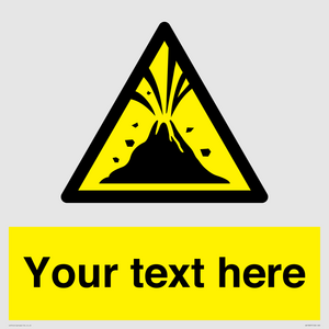WV10807: Custom Warning: Active volcano zone