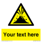 WV10807: Custom Warning: Active volcano zone