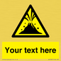 WV10807: Custom Warning: Active volcano zone