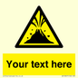 WV10807: Custom Warning: Active volcano zone