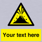 WV10807: Custom Warning: Active volcano zone