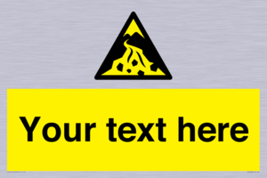 WV10809: Custom Warning: Debris flow zone