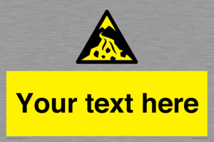 WV10809: Custom Warning: Debris flow zone