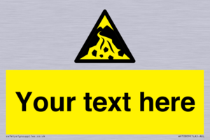 WV10809: Custom Warning: Debris flow zone