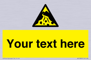 WV10809: Custom Warning: Debris flow zone