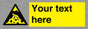 WV10809: Custom Warning: Debris flow zone