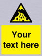 WV10809: Custom Warning: Debris flow zone