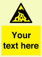 WV10809: Custom Warning: Debris flow zone