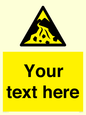 WV10809: Custom Warning: Debris flow zone