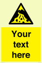 WV10809: Custom Warning: Debris flow zone