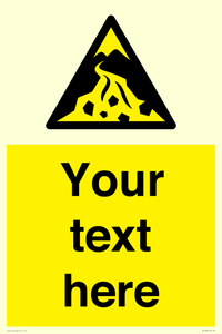 WV10809: Custom Warning: Debris flow zone