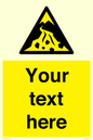 WV10809: Custom Warning: Debris flow zone