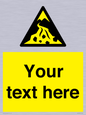 WV10809: Custom Warning: Debris flow zone